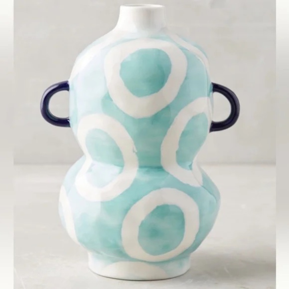 Anthropologie Carly Home Encircled Vase, Small